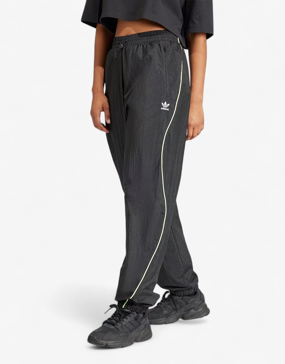 adidas Originals Loose Parachute Pants Black