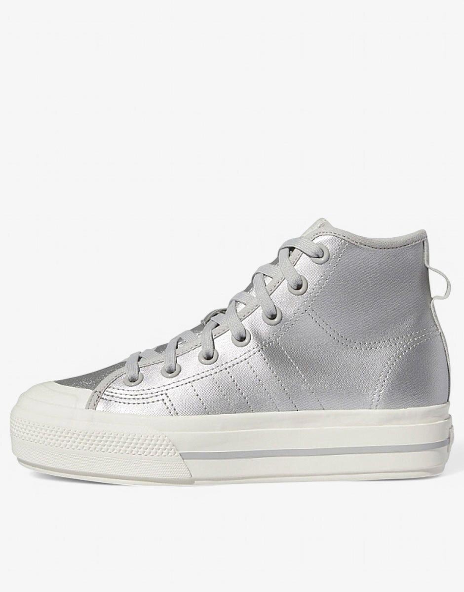 adidas Originals Nizza Platform Mid Shoes Silver