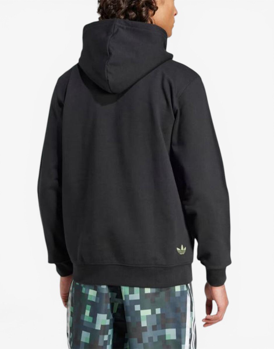 adidas Originals x Minecraft Graphic Hoodie Black