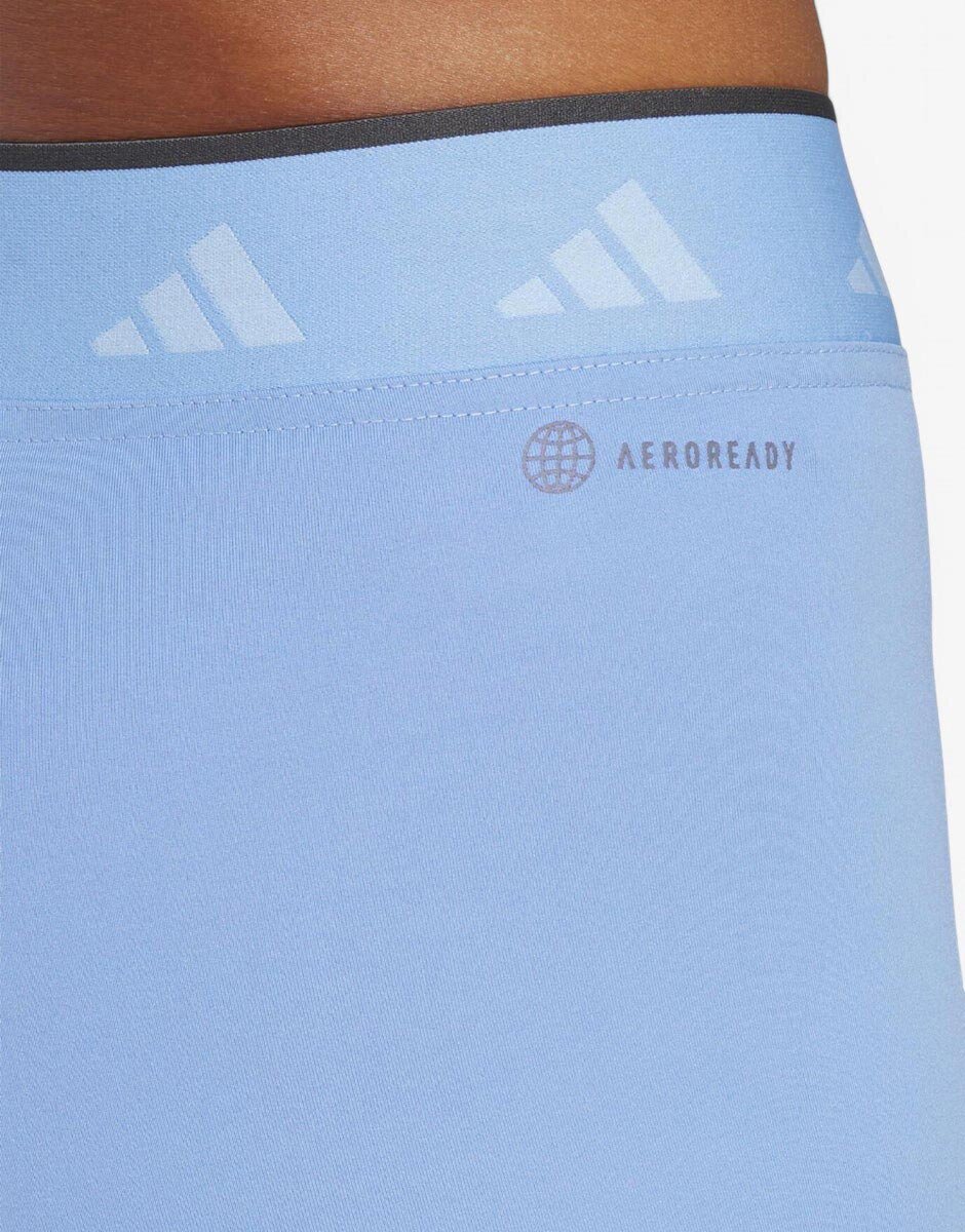 adidas Performance Techfit V-Shaped Elastic 7/8 Leggings Blue