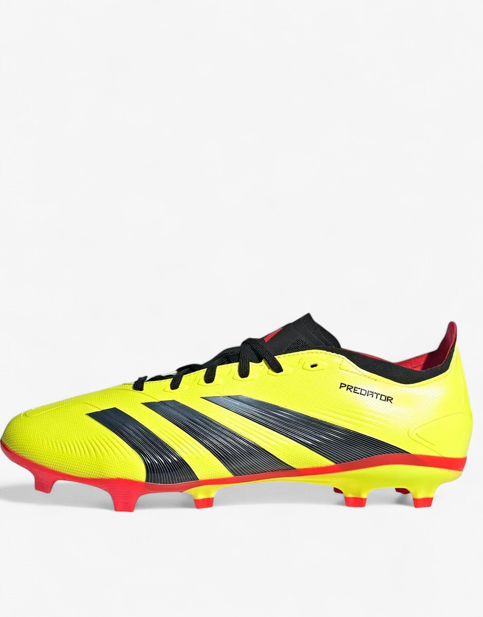 adidas Predator 24 League Low Firm Ground Soccer Shoes Yellow