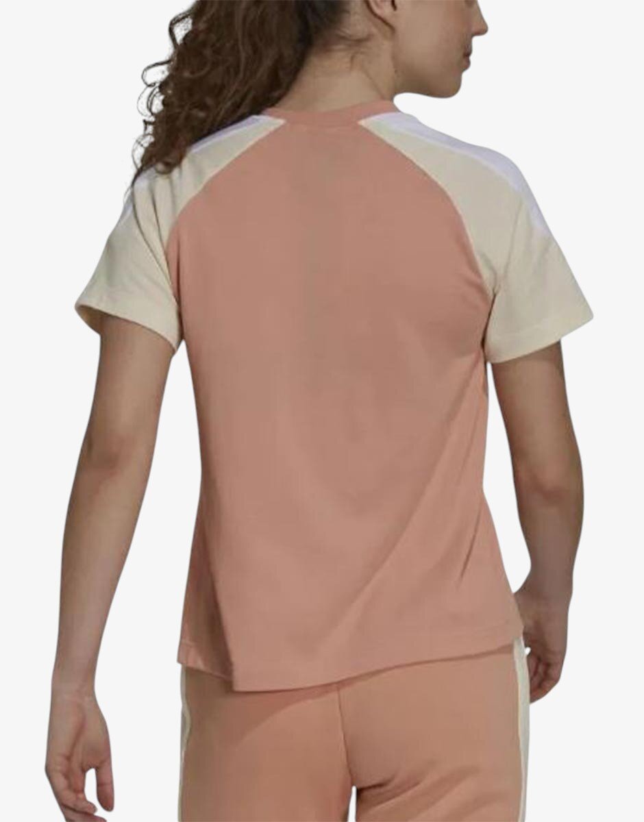 adidas Sportswear Colorblock Tee Pink