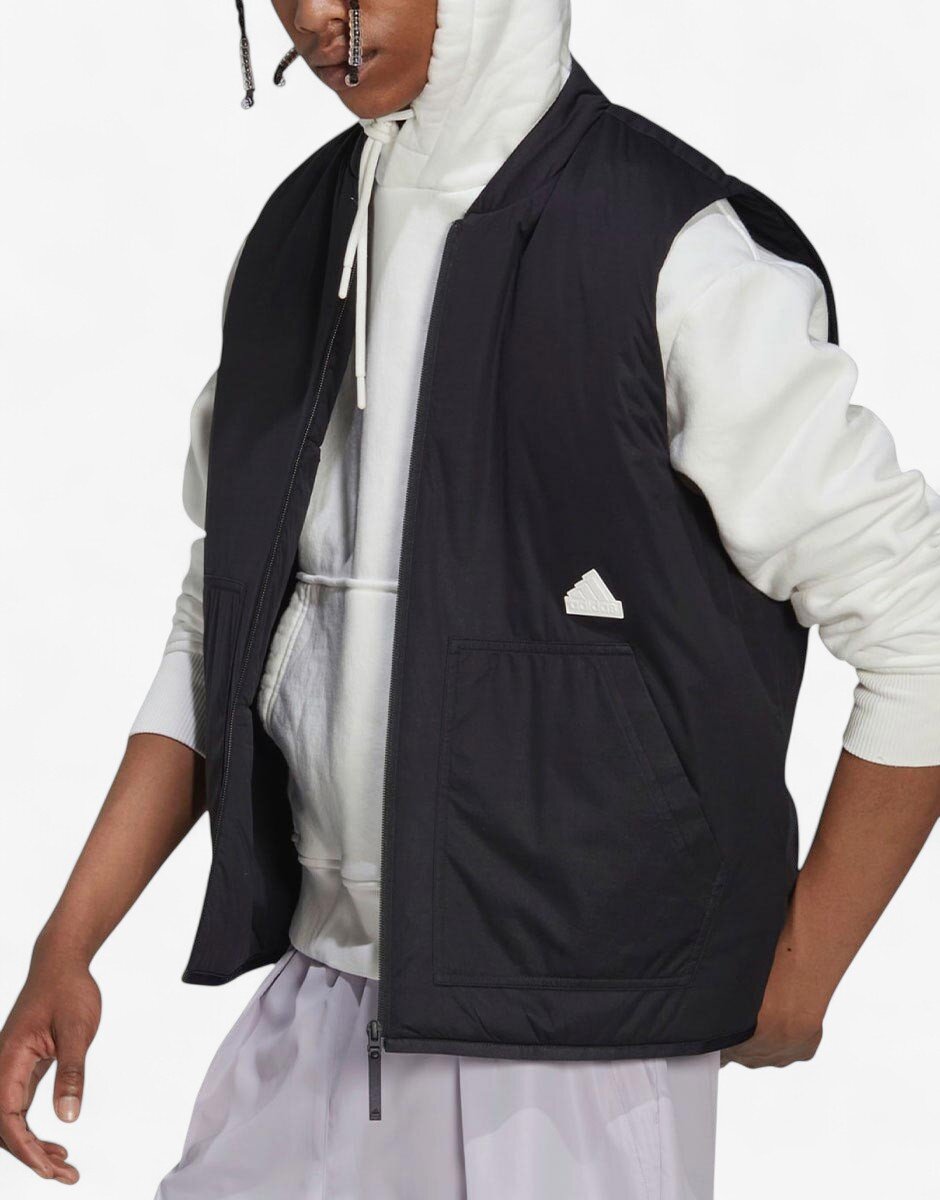 adidas Sportswear Puffer Vest Black