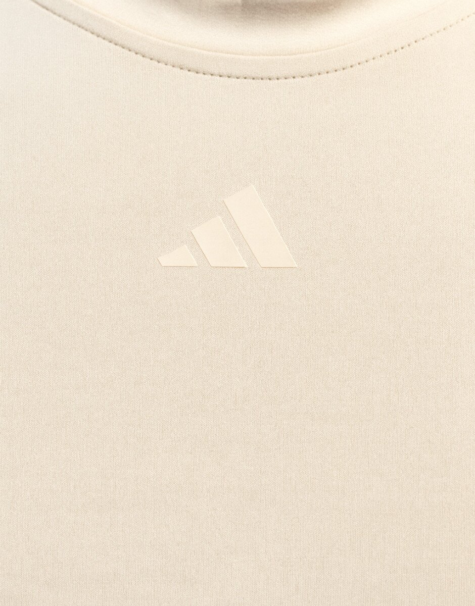 adidas Tech-Fit Training Top Beige