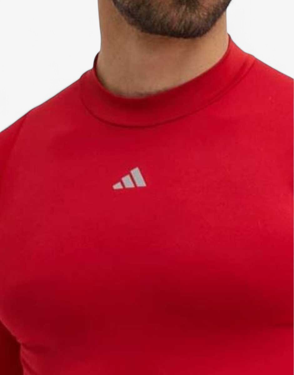 adidas TechFit Cold.Rdy Blouse Red