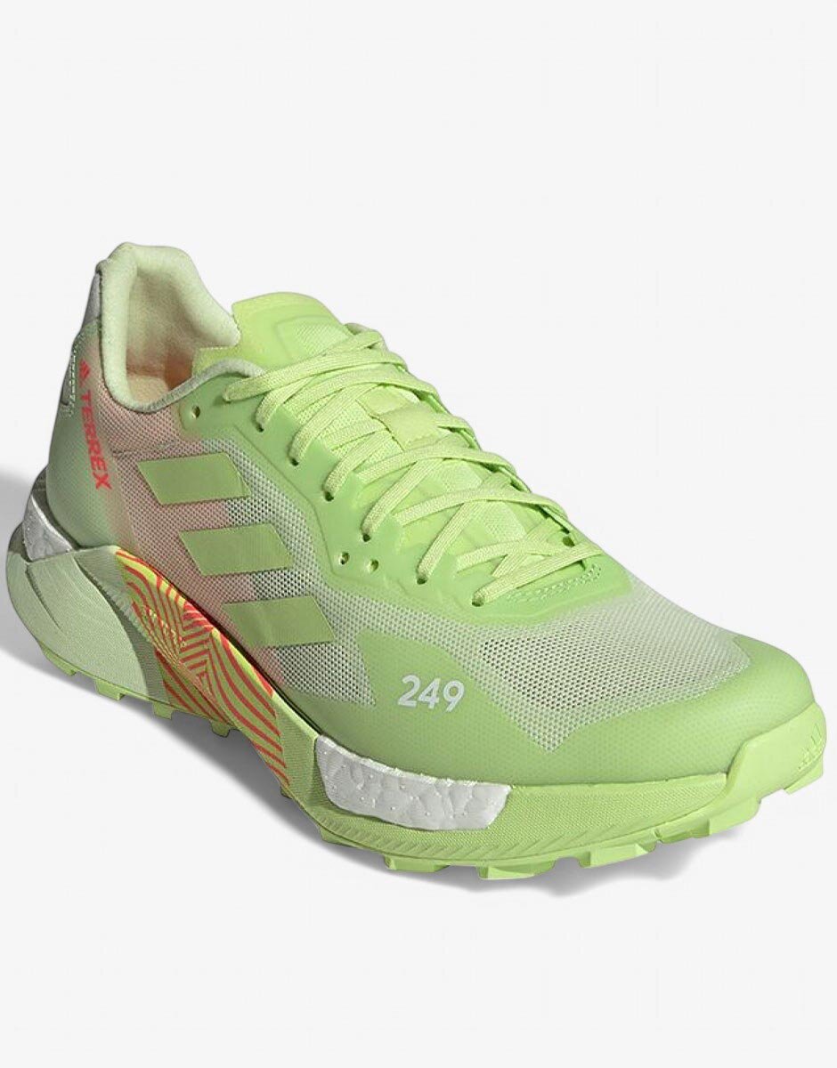 adidas Terrex Agravic Ultra Boost Trail Running Shoes Green