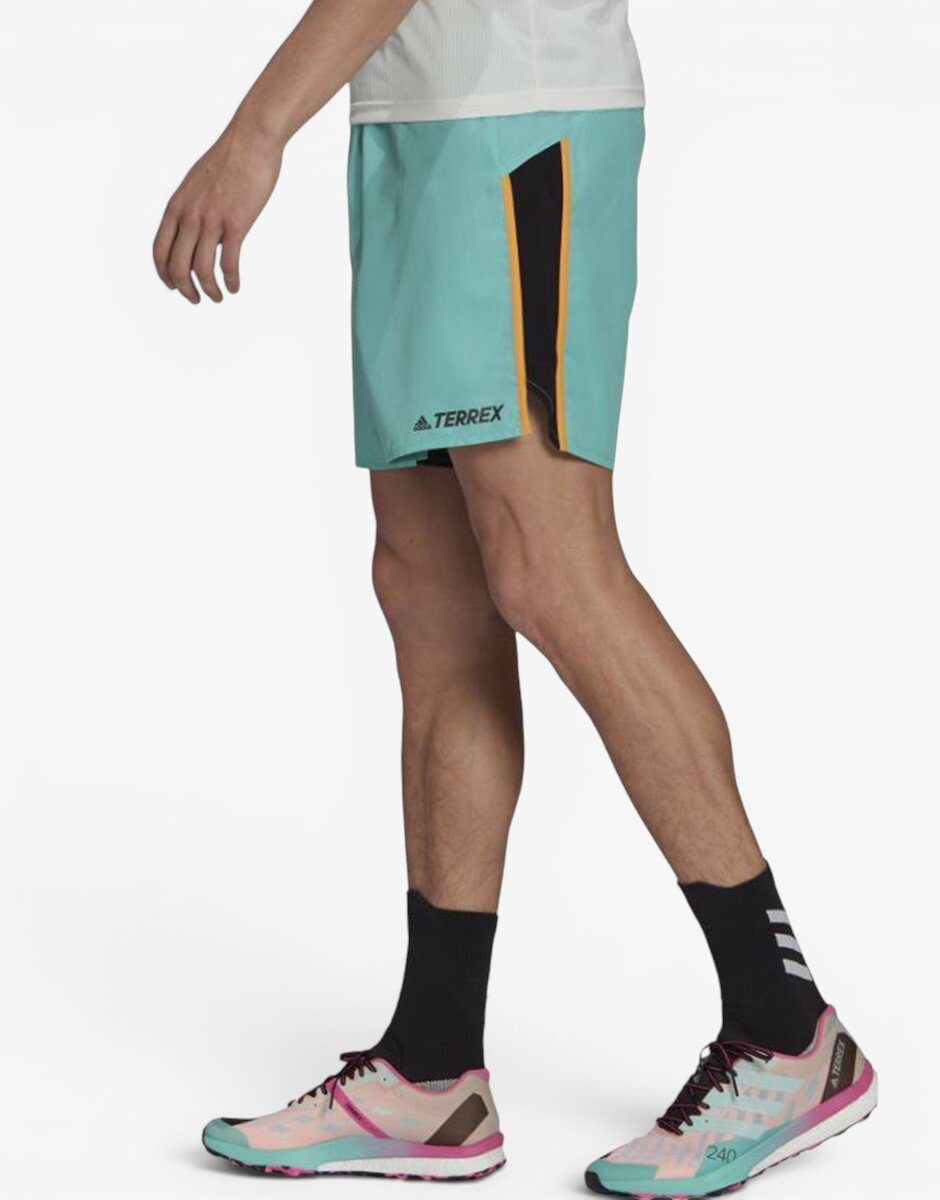 adidas Terrex Primeblue Trail Running Shorts Green M