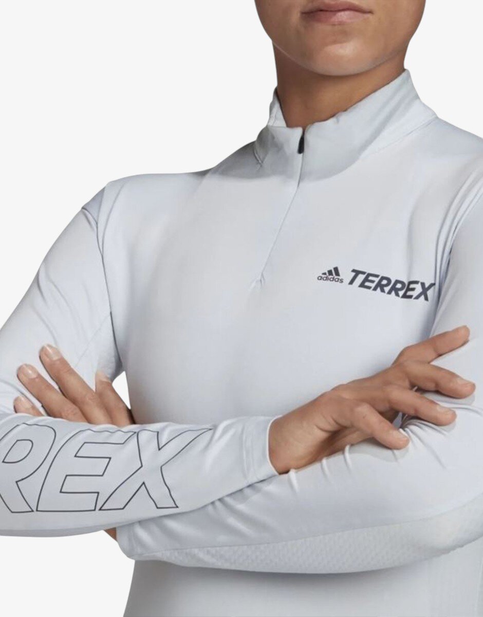 adidas Terrex XPR Long-Sleeve Shirt Blue