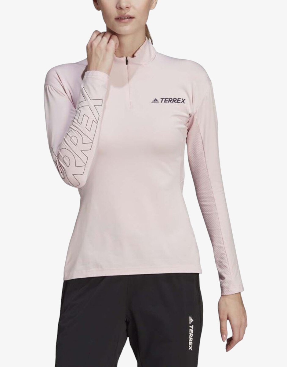 adidas Terrex XPR Long-Sleeve Shirt Pink