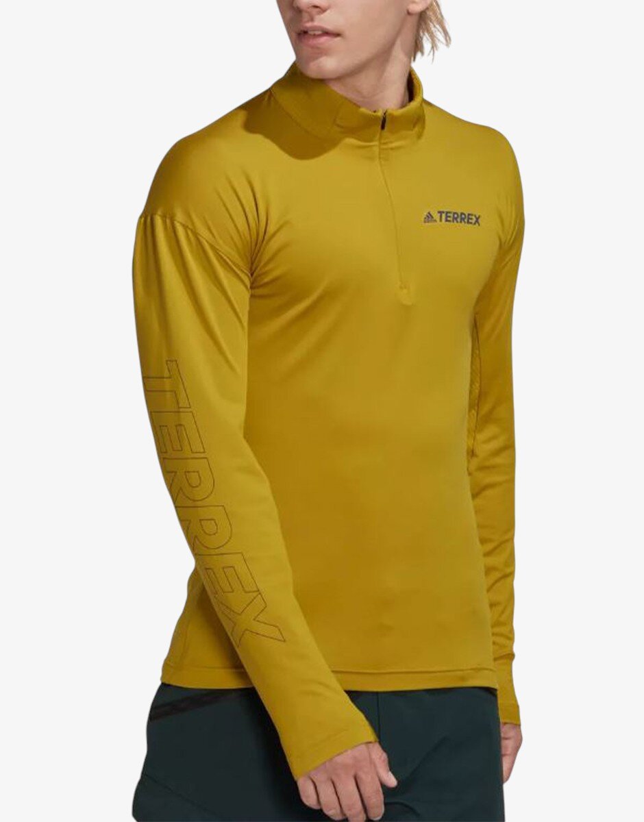 adidas Terrex XPR Long-Sleeve Shirt Yellow