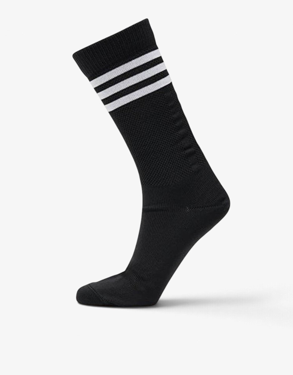 adidas Textured Crew Socks 2 Pairs Black/White