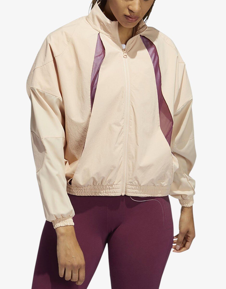 adidas Training Coldweather Jacket Beige
