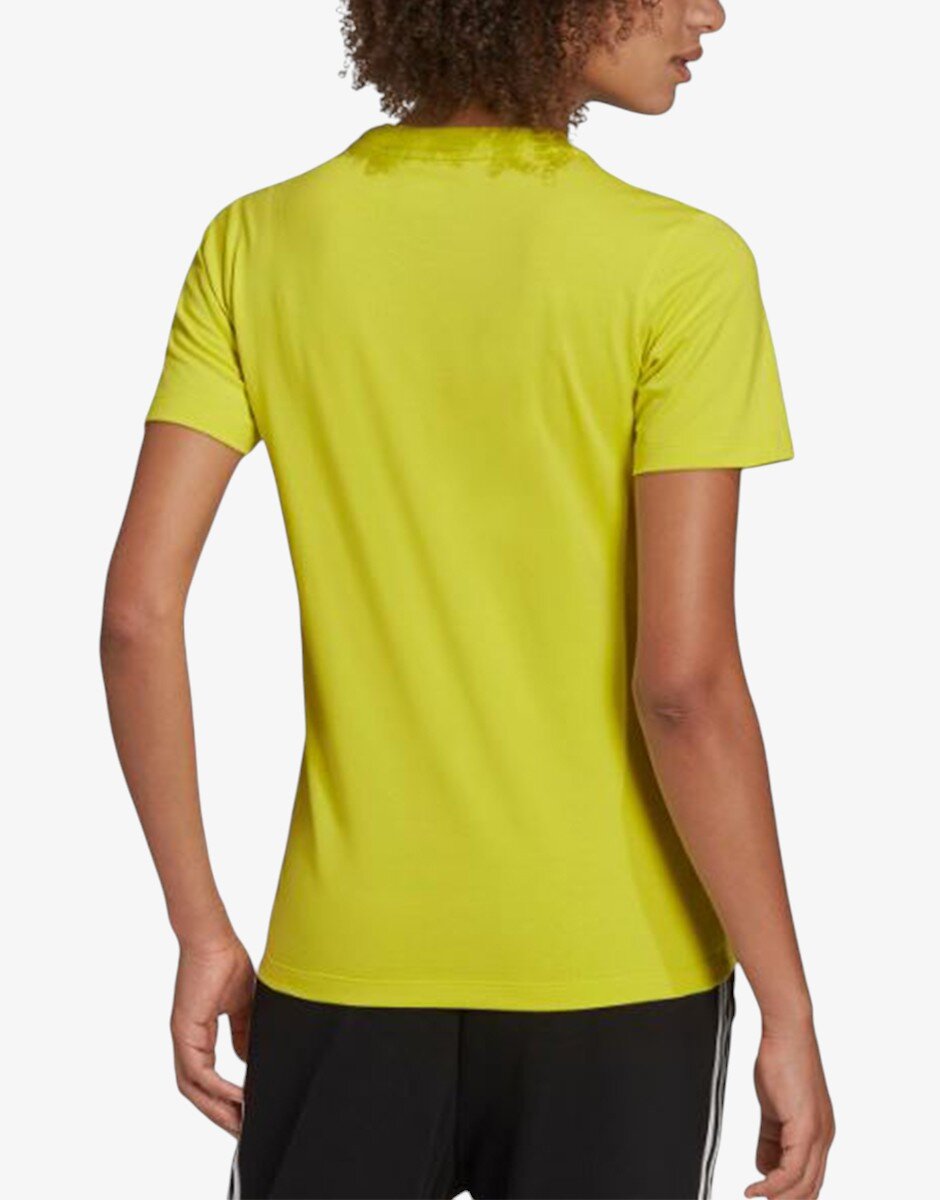 adidas Trefoil Tee Yellow