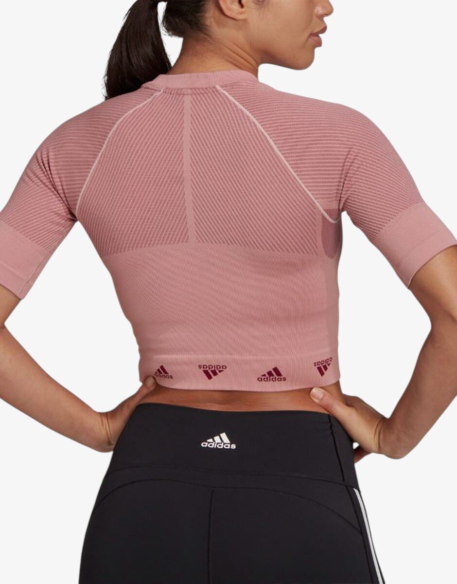adidas Versatile Aeroknit Tee Pink