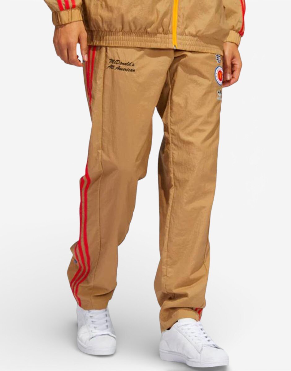 adidas x Eric Eamnuel Crossover Stripe Pants Brown