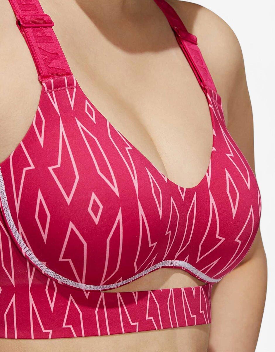 adidas x Ivy Park Medium Support Cut Out Bra Pink