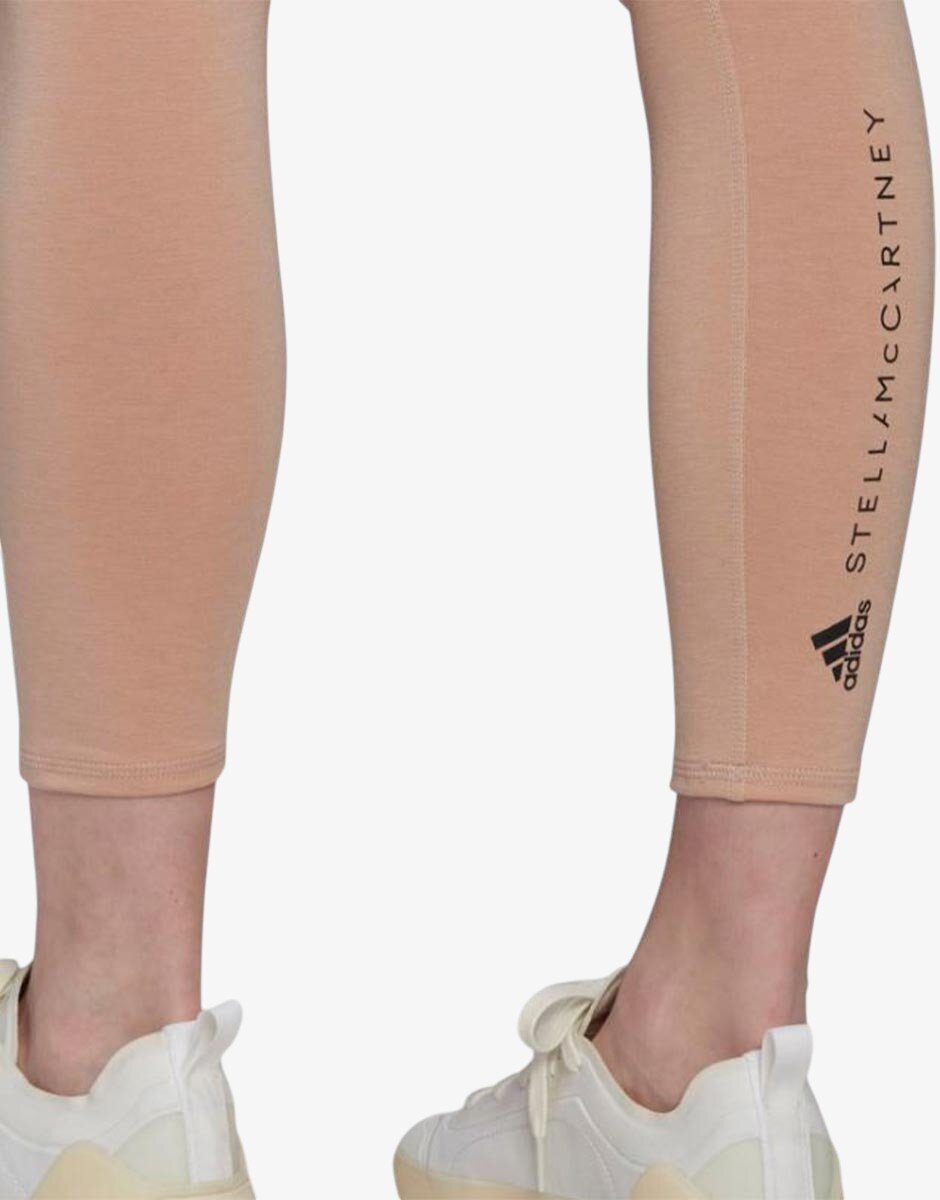 adidas x Stella McCartney 7/8 Yoga Leggings Beige