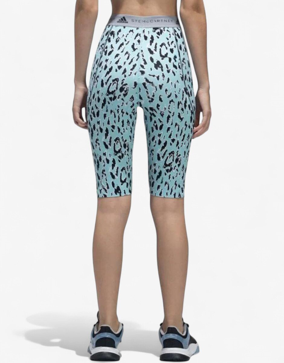 adidas x Stella McCartney TruePurpose Biker Shorts Turquoise/Black
