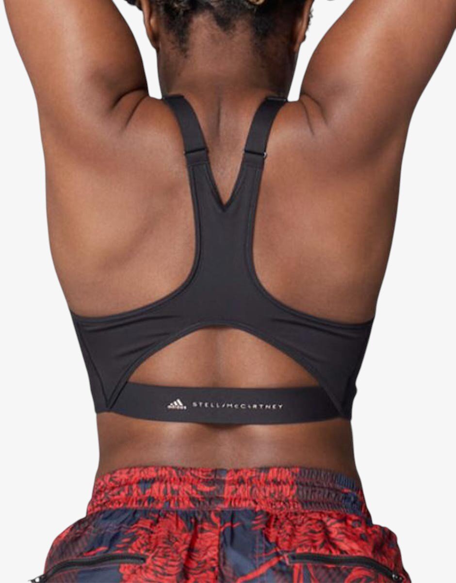 adidas x Stella McCartney TruePurpose Medium Sports Bra Black