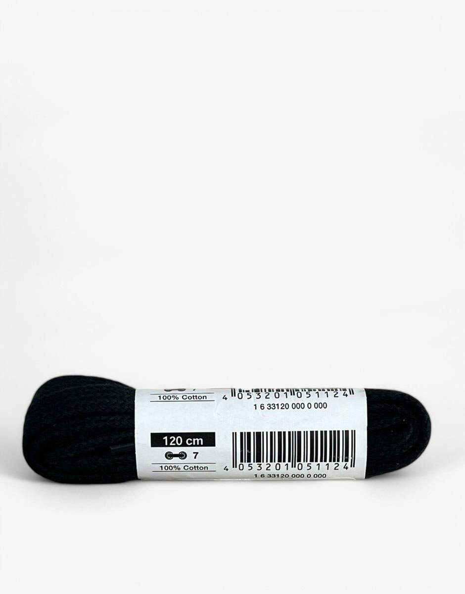 BAMA Flat Laces Black 120cm