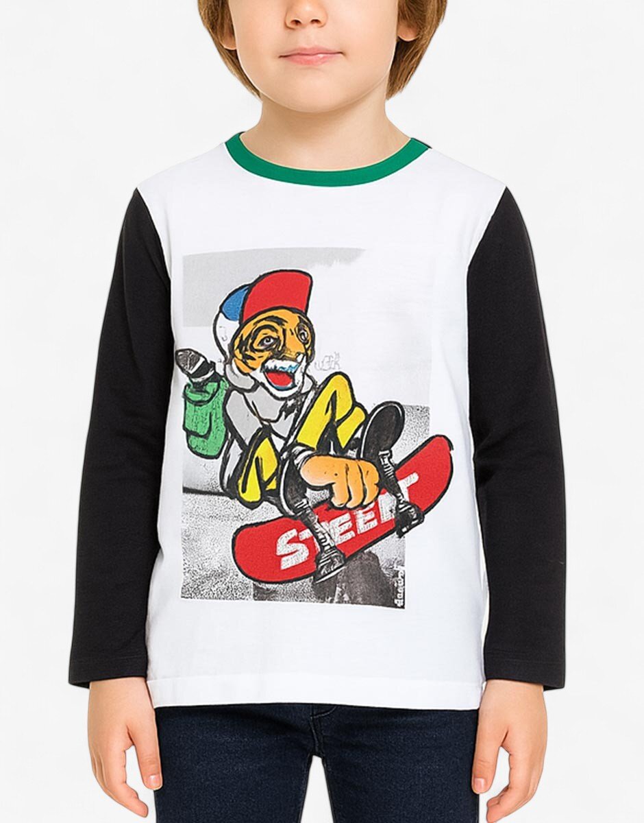 Chicco Boys Blouse White/Multi