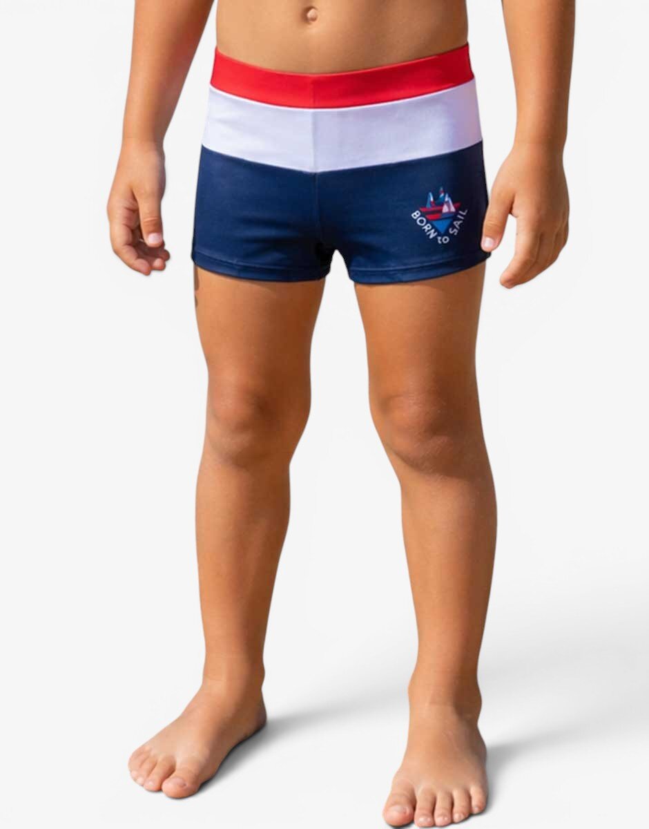 Chicco Boys Born To Sail Swim Shorts Blue/White