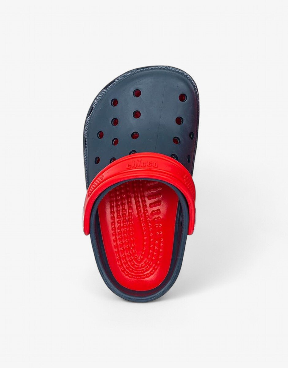 Chicco Boys Crocs Dark Blue/Red