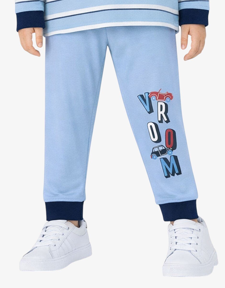 Chicco Boys Pants Dark Light Blue