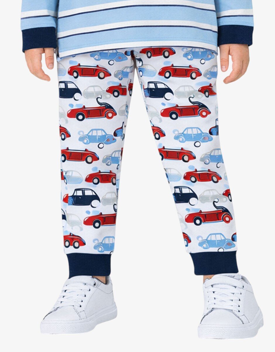 Chicco Boys Pants White/Blue