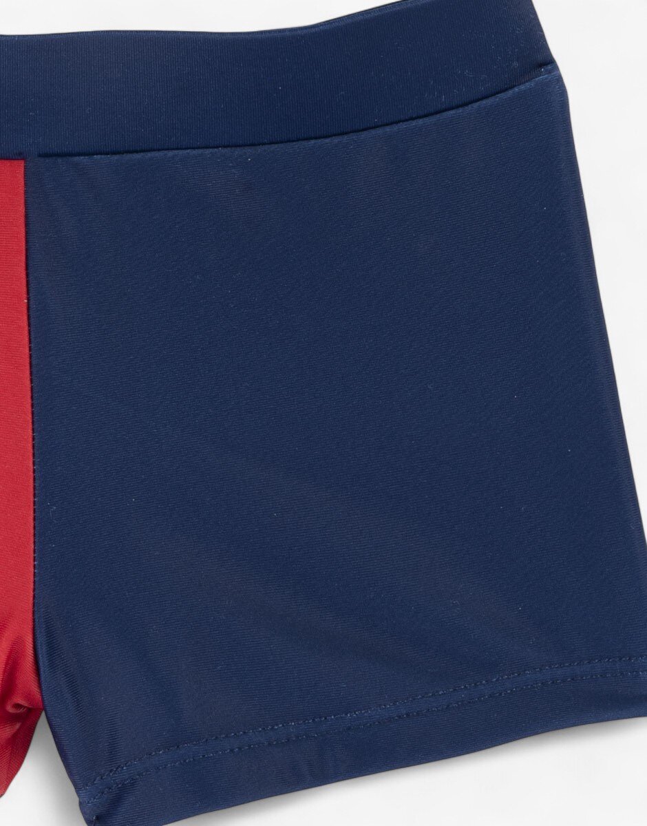Chicco Boys Swim Shorts Blue/Red