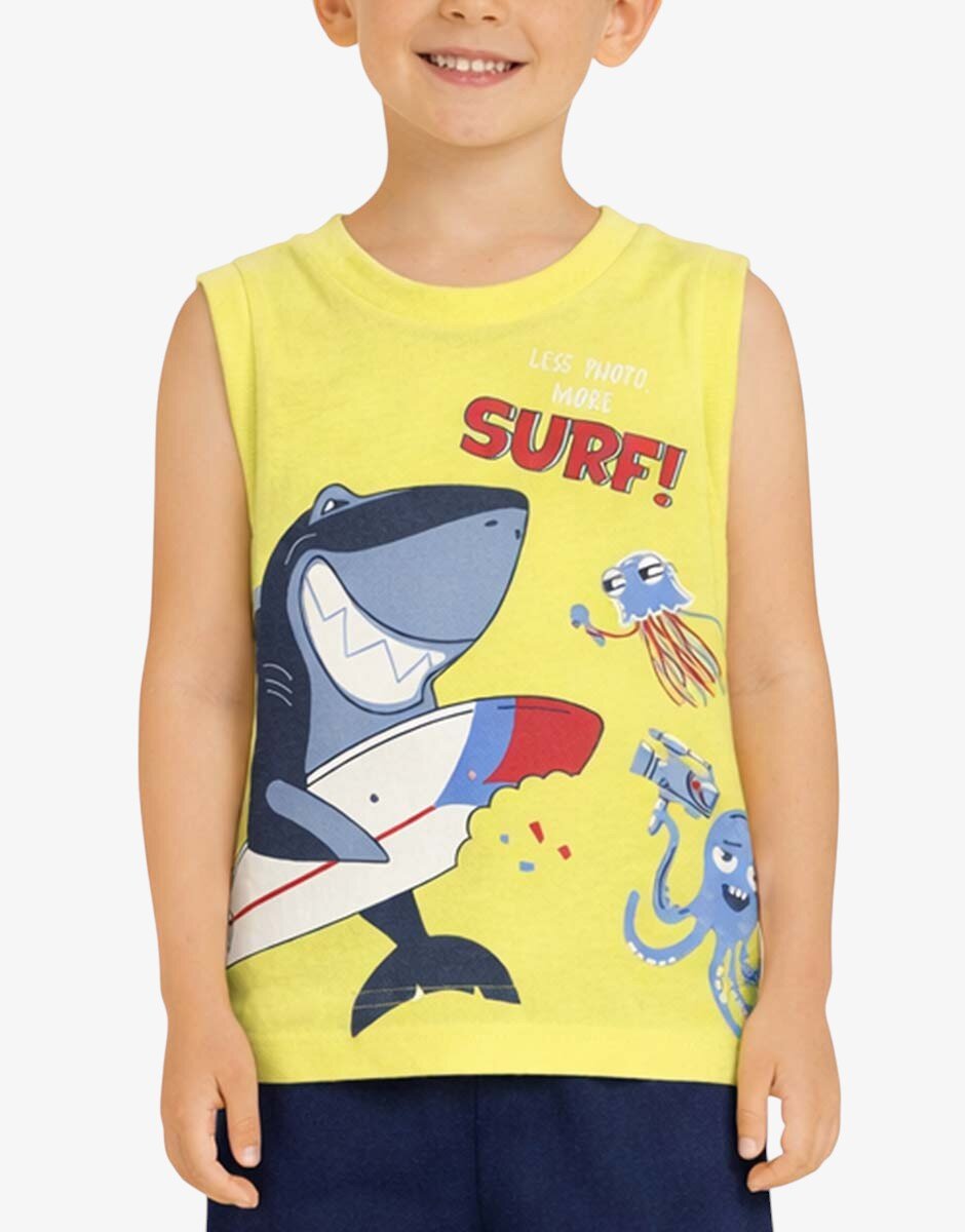 Chicco Boys Tank Medium Yellow