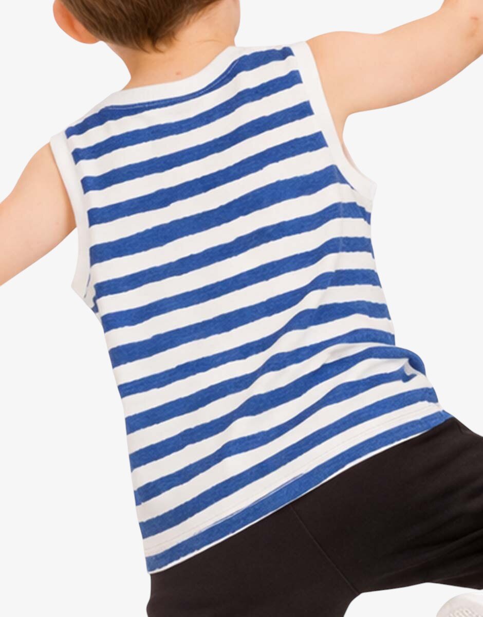 Chicco Boys Tank Natural Printed