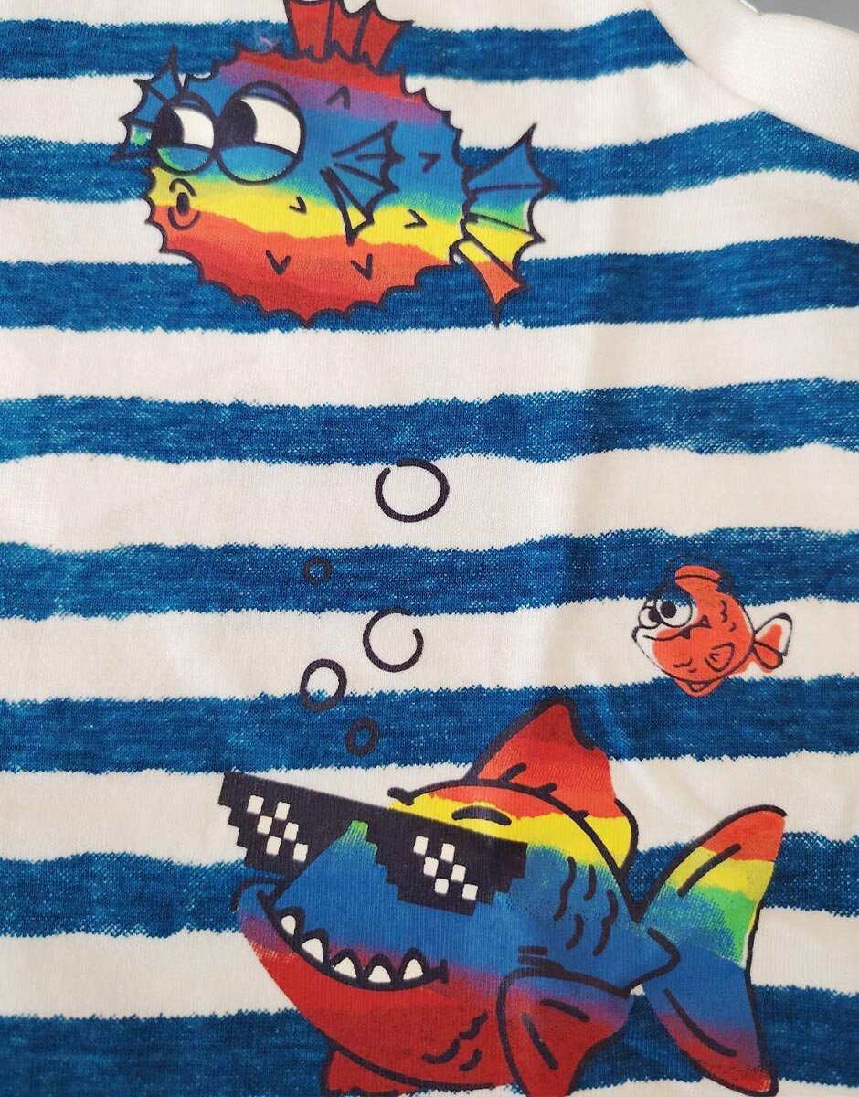 Chicco Boys Tank Natural Printed
