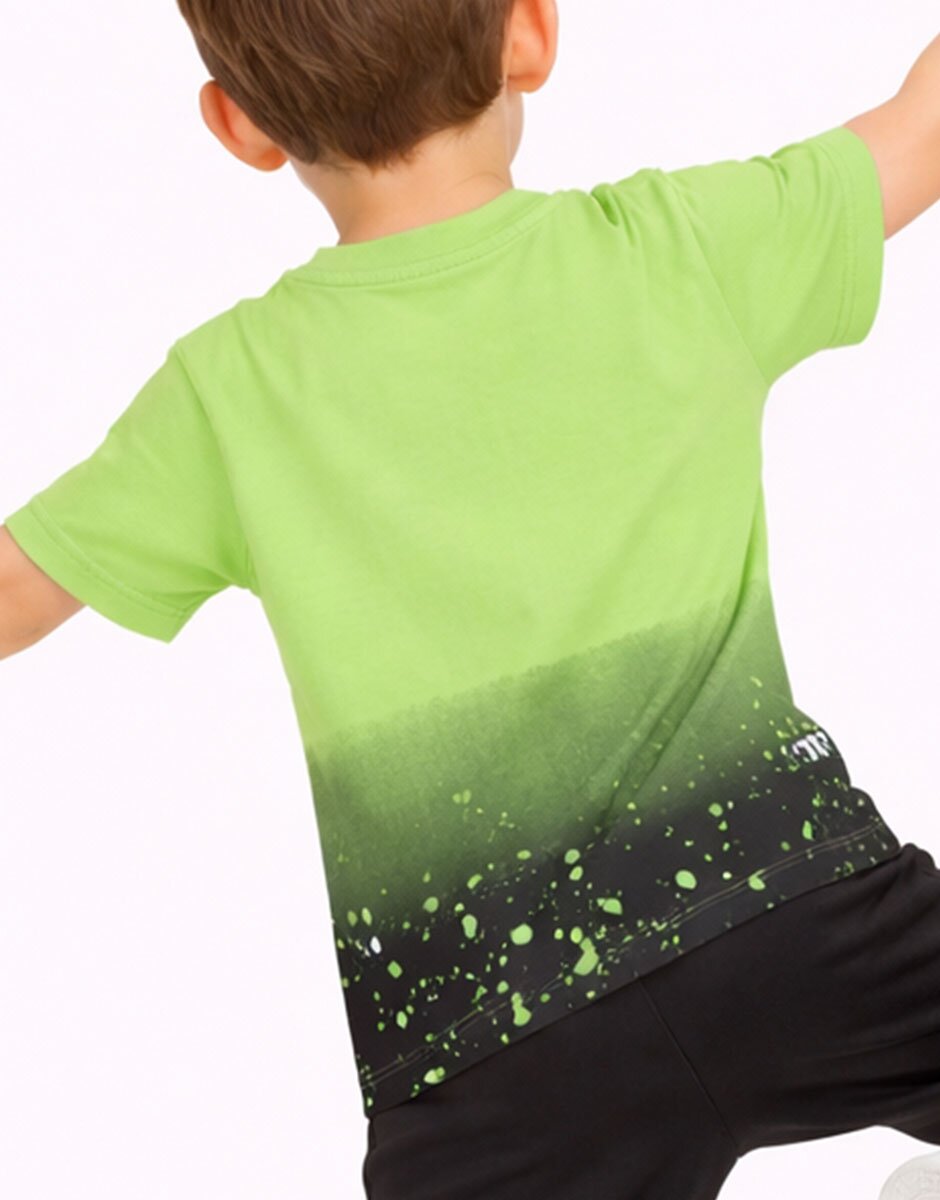 Chicco Boys Tee Light Green/Black