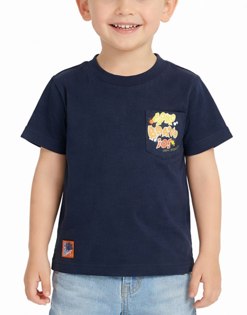 Chicco Boys Tee Medium Blue
