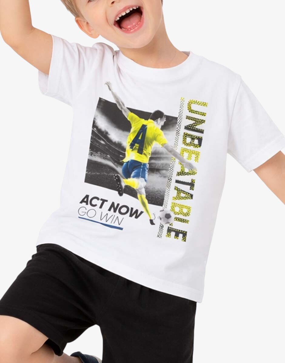 Chicco Boys Unbeatable Tee White