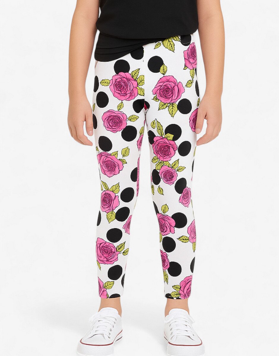 Chicco Girls Leggings White/Pink