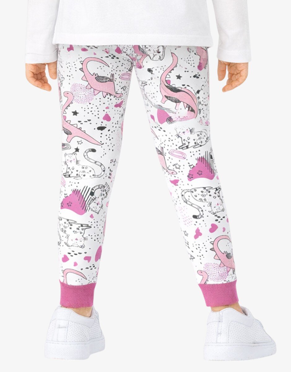 Chicco Girls Pants Natural Printed