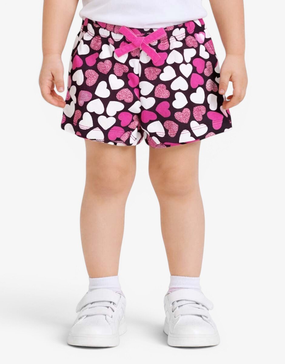 Chicco Girls Shorts Blue Printed