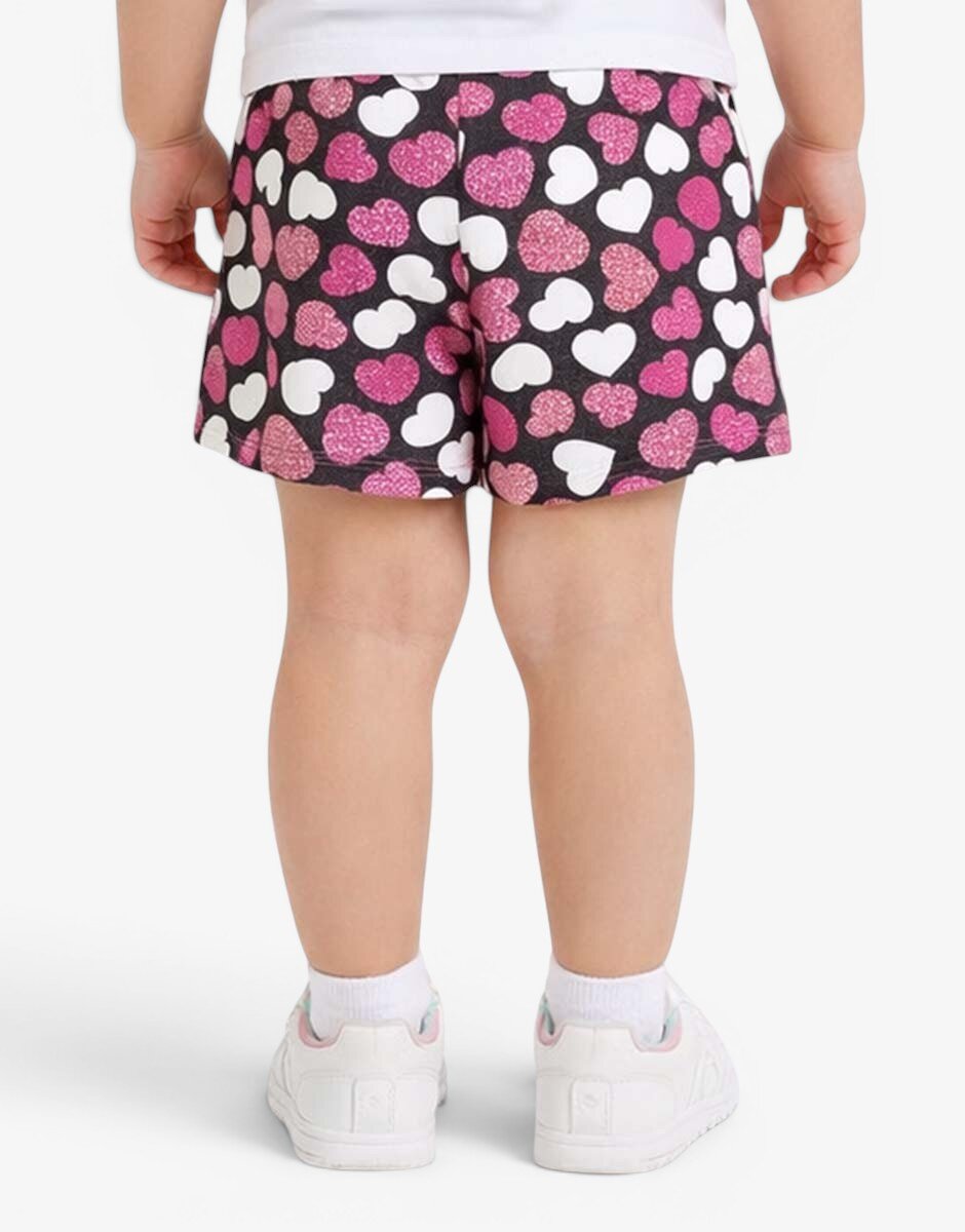 Chicco Girls Shorts Blue Printed