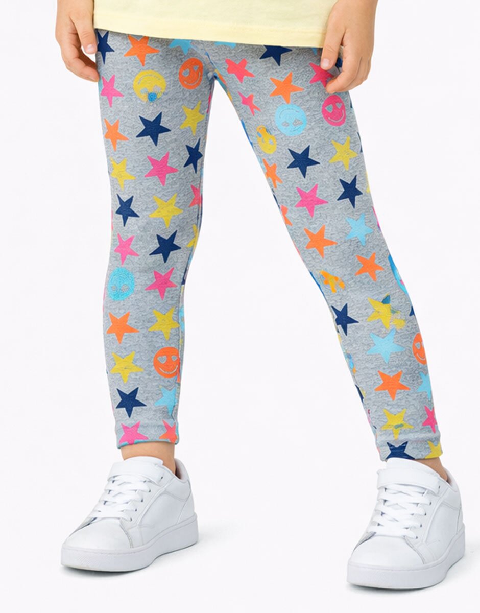 Chicco Girls Striped Leggigs Grey/Multi