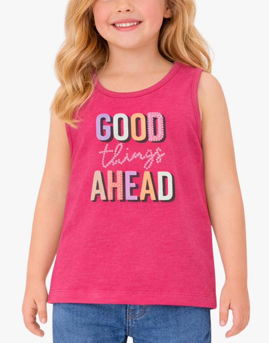 Chicco Girls Tank Dark Pink