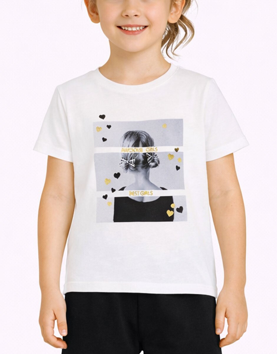 Chicco Girls Tee Natural