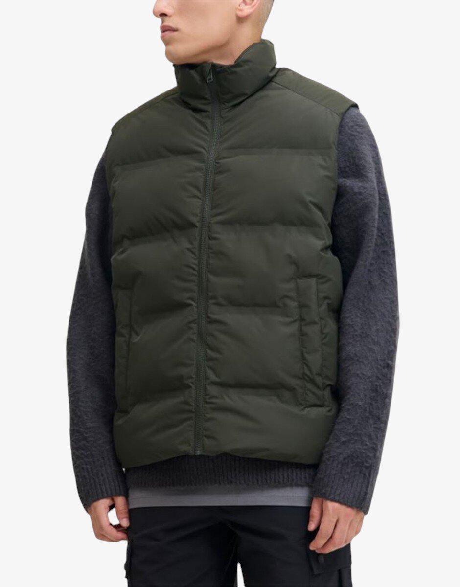 Jack & Jones Jеsoho Bodywarmer Collar SN Rosin Green