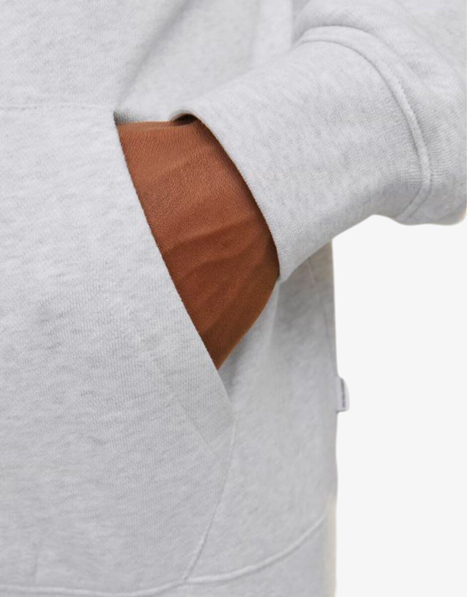 Jack & Jones Jjecharge Sweat Hood Noos White Melange