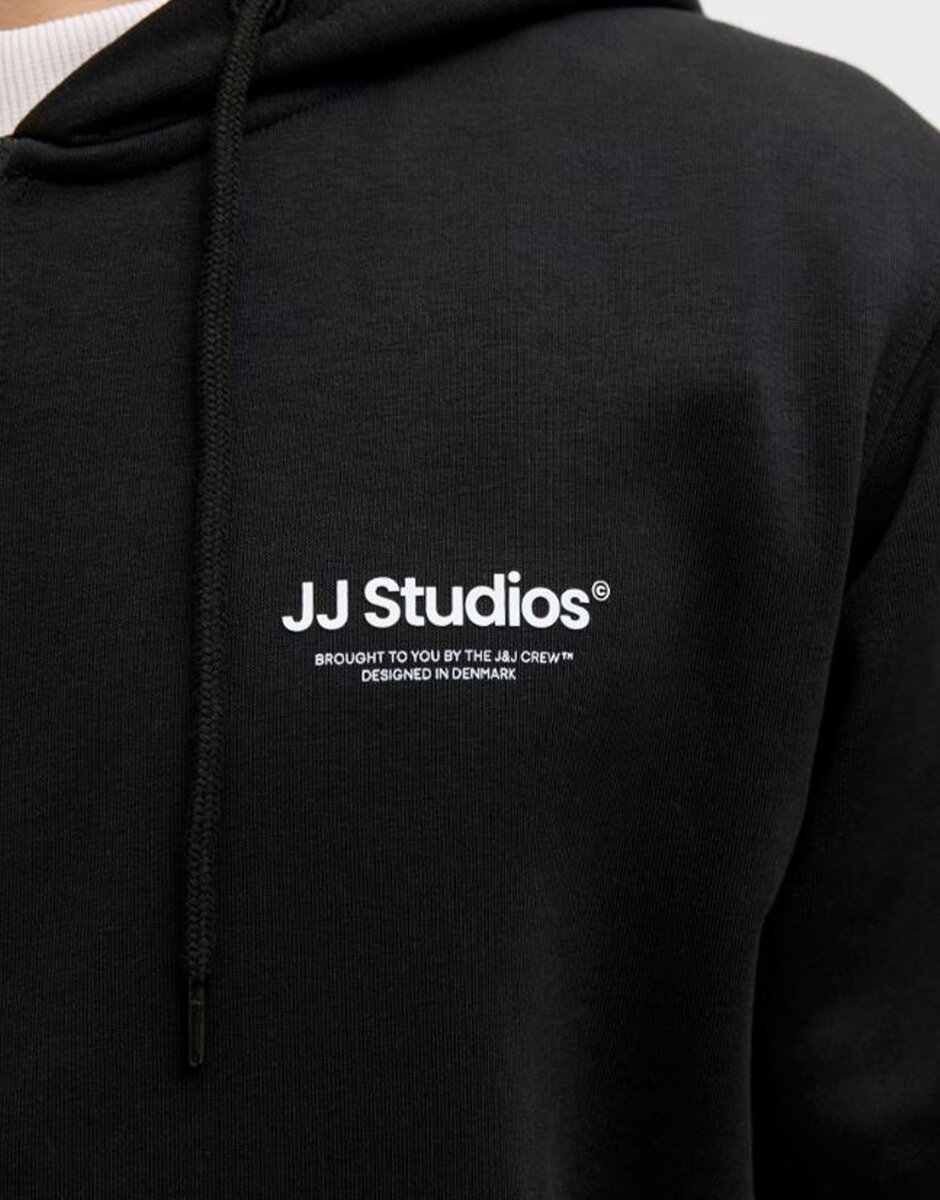 Jack & Jones JJesoho Sweat Zip Hood Noos Black