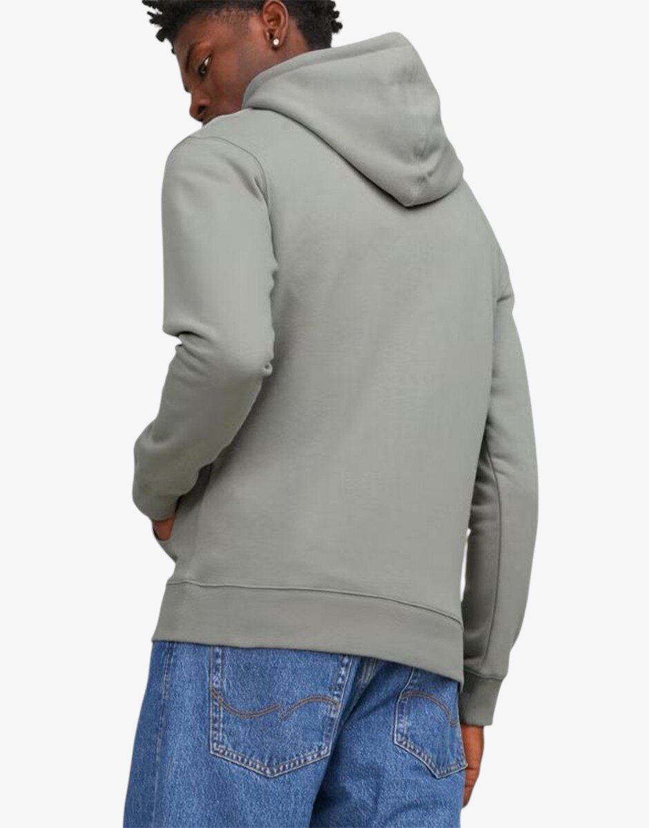 Jack & Jones Jjestar Basic Sweat Hood Noos Ultimate Grey