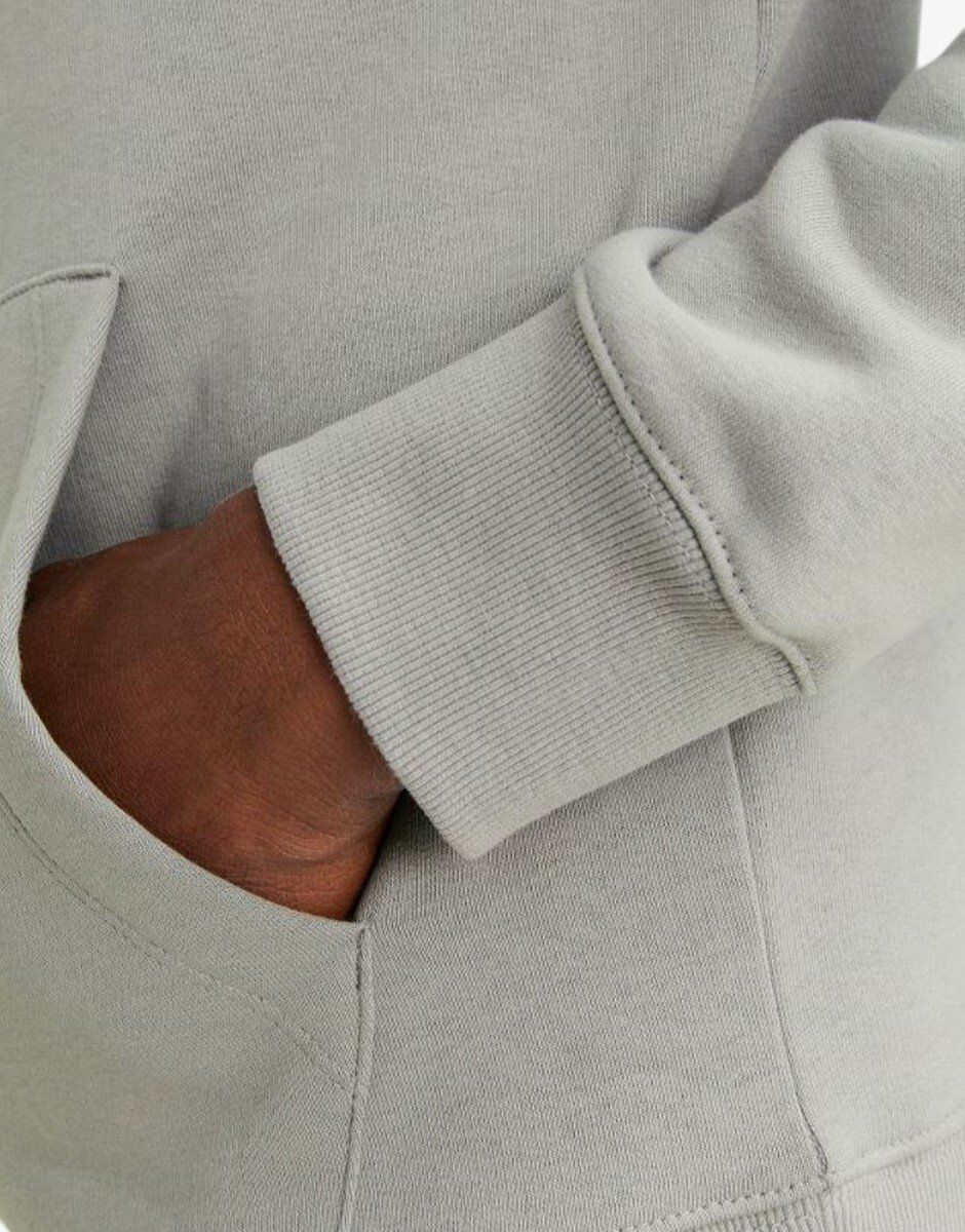 Jack & Jones Jjestar Basic Sweat Hood Noos Ultimate Grey
