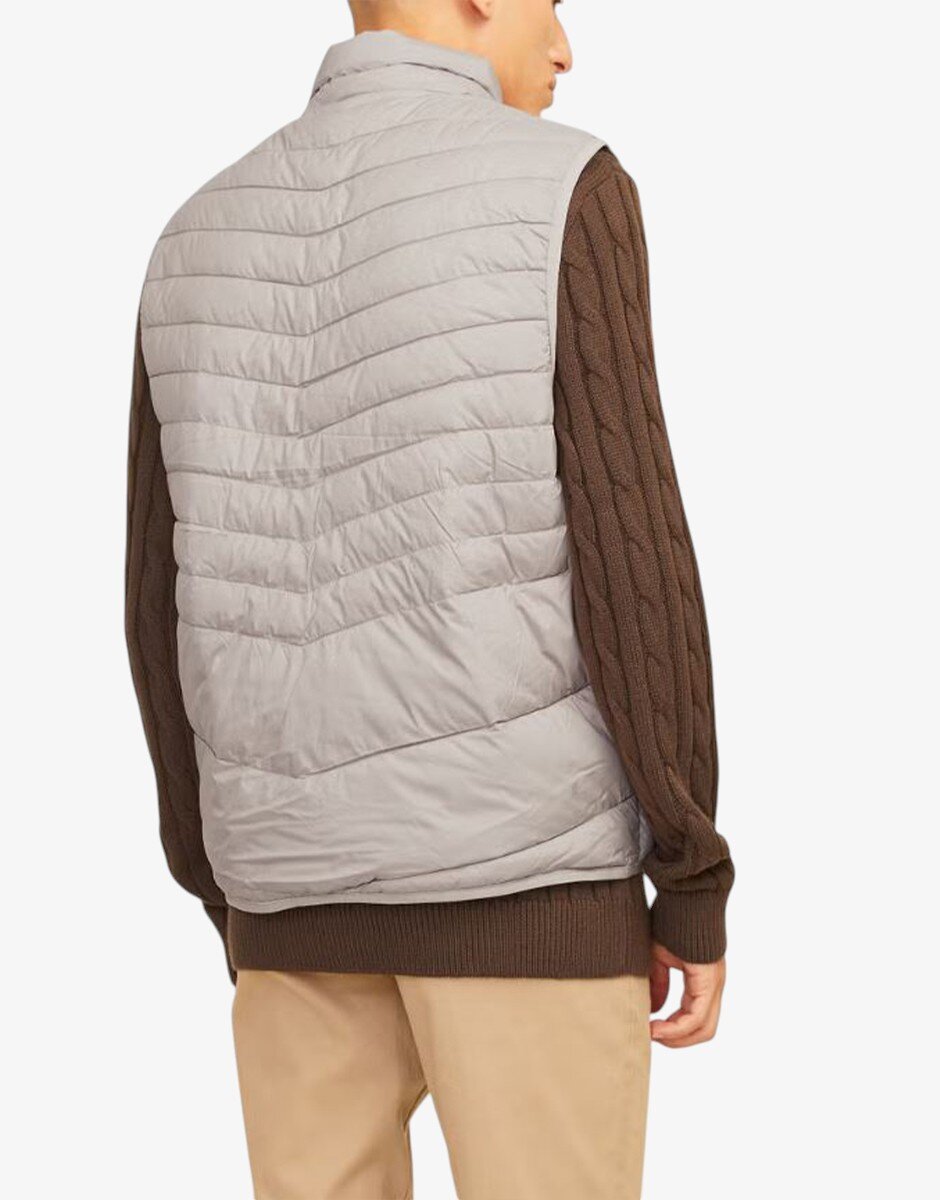 Jack & Jones Jjestate Packable BW Collar Noos Beige