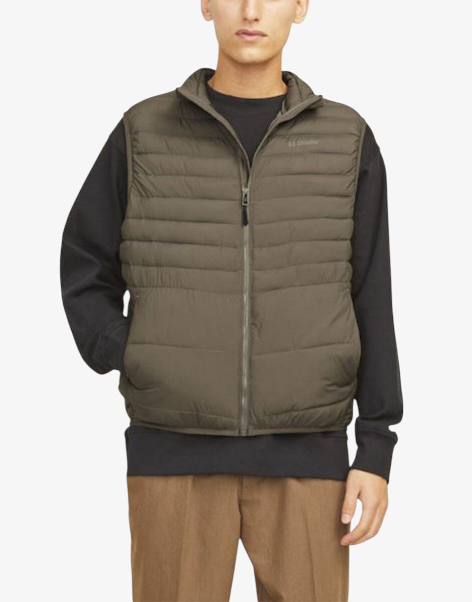 Jack & Jones Jjestate Packable BW Collar Noos Canteen Green
